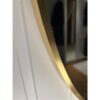CLARITE Runder Wandspiegel Ø90cm - goldener Rahmen - 5.JPG