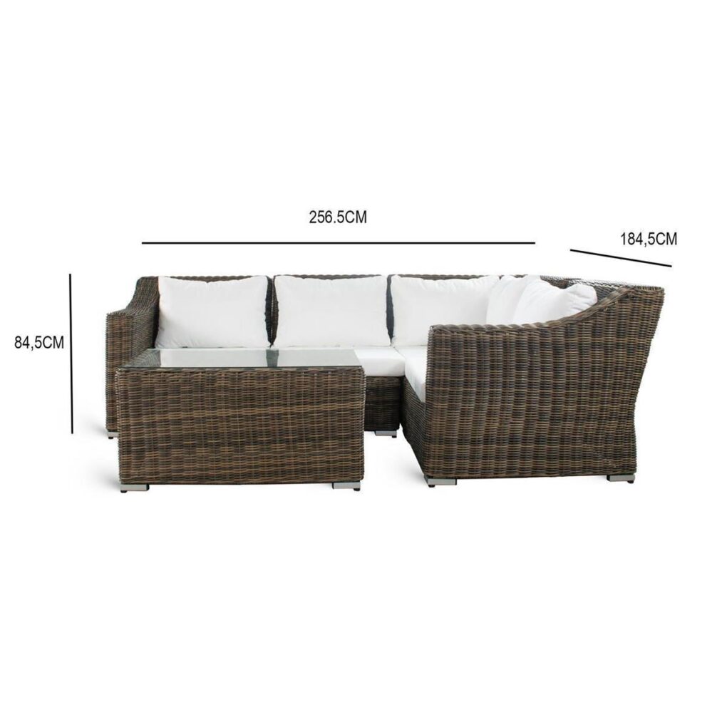 MARANO - Lounge Garnitur M mit Tisch -2